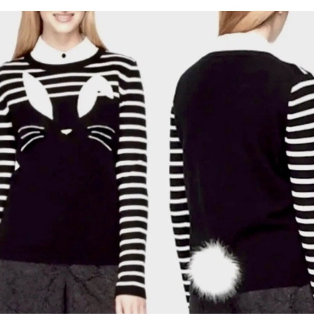 Designer Kate Spade Woman’s S Bunny Sweater - Picture 4 of 4